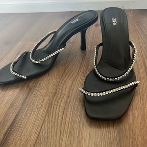 Diamond Strappy Heels